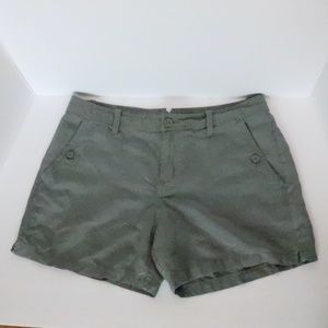 Calvin Klein olive green shorts size 12